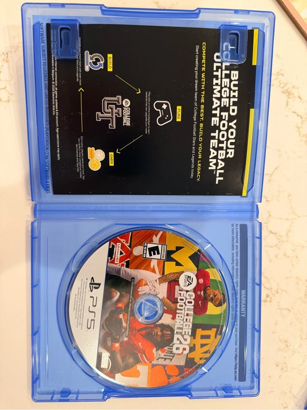 EA Sports College Football 26 for PS5 — new in box
